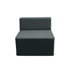 Кресло Wood Garden Ancona 78 Premium, темно-серое цена и информация | Садовые стулья, кресла, пуфы | kaup24.ee