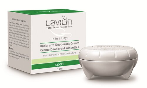 Kreem-deodorant kaenlaalustele Lavilin Top Sport, 10 ml hind ja info | Deodorandid | kaup24.ee