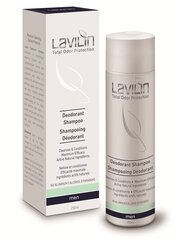 Deodoreeriv šampoon meestele Lavilin Top Men, 250 ml цена и информация | Шампуни | kaup24.ee