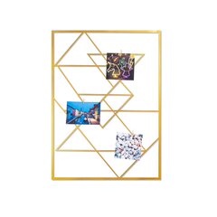 Металлическая декорация на стену Moodboard 5 Gold, 40x55 см цена и информация | Детали интерьера | kaup24.ee