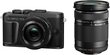 Olympus PEN E-PL10 + ED 14-42mm EZ PANCAKE + ED 40-150mm F4‑5.6 R (Black) цена и информация | Fotoaparaadid | kaup24.ee