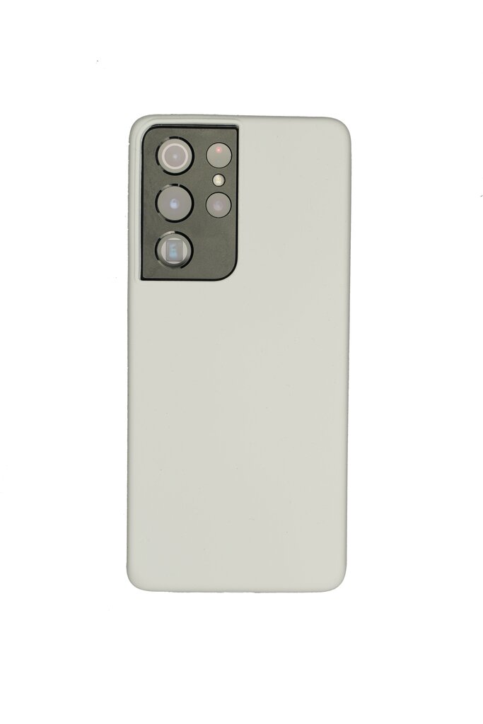 Silikoonist ümbris Samsung Galaxy S21Ultra, valge цена и информация | Telefoni kaaned, ümbrised | kaup24.ee