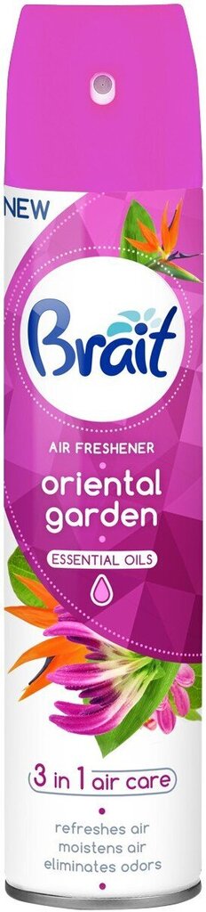 Õhuvärskendaja Brait "Oriental Garden", 300 ml цена и информация | Õhuvärskendajad | kaup24.ee