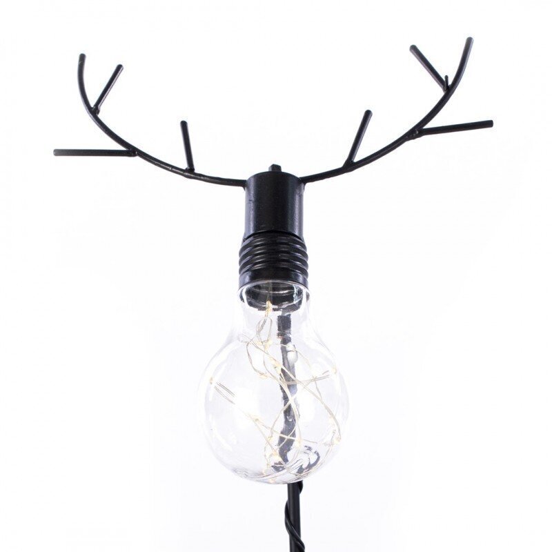 Põhjapõdra laualamp valgusketiga DecoKing, 15 LED hind ja info | Jõulutuled | kaup24.ee