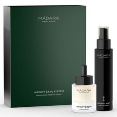 Näonaha hoolduskomplekt Madara Infinity Care System: seerum, 30 ml + sprei, 100 ml hind ja info | Näoõlid, seerumid | kaup24.ee