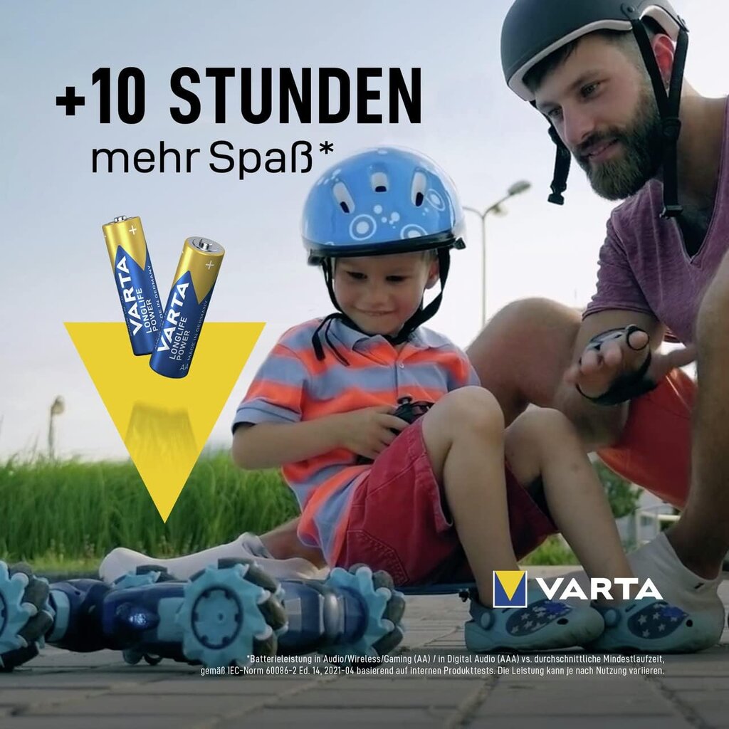 Varta AA Longlife Power Leelispatareid (12tk) цена и информация | Patareid | kaup24.ee