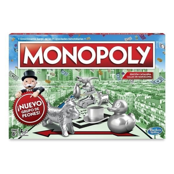 Lauamäng Barcelona Monopoly Hasbro цена и информация | Lauamängud ja mõistatused | kaup24.ee