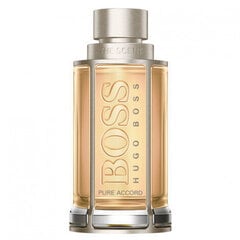 Tualettvesi BOSS THE SCENT PURE ACCORD EDT meestele, 50 ml цена и информация | Мужские духи | kaup24.ee