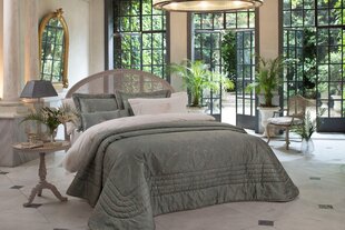 Premium klassi voodipesukomplekt, 270x260 cm, 5 osa, roheline värv, PALMIRA hind ja info | Voodipesukomplektid | kaup24.ee