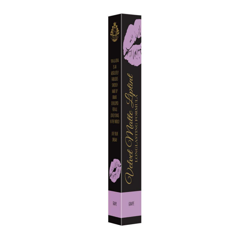 Velvet matt huuleläige Grape hind ja info | Huulepulgad, -läiked, -palsamid, vaseliin | kaup24.ee