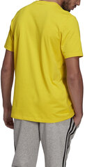 Футболка Adidas M Bl Sj T Yellow GM3248/S цена и информация | Мужские футболки | kaup24.ee