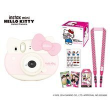 Kiirpildi kaamera Fujifilm Instax Mini Hello Kitty + Instax mini glossy (10) hind ja info | Fotoaparaadid | kaup24.ee