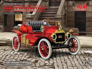Liimitav mudel ICM 35605 Model T 1914 Fire Truck 1/35 hind ja info | Liimitavad mudelid | kaup24.ee