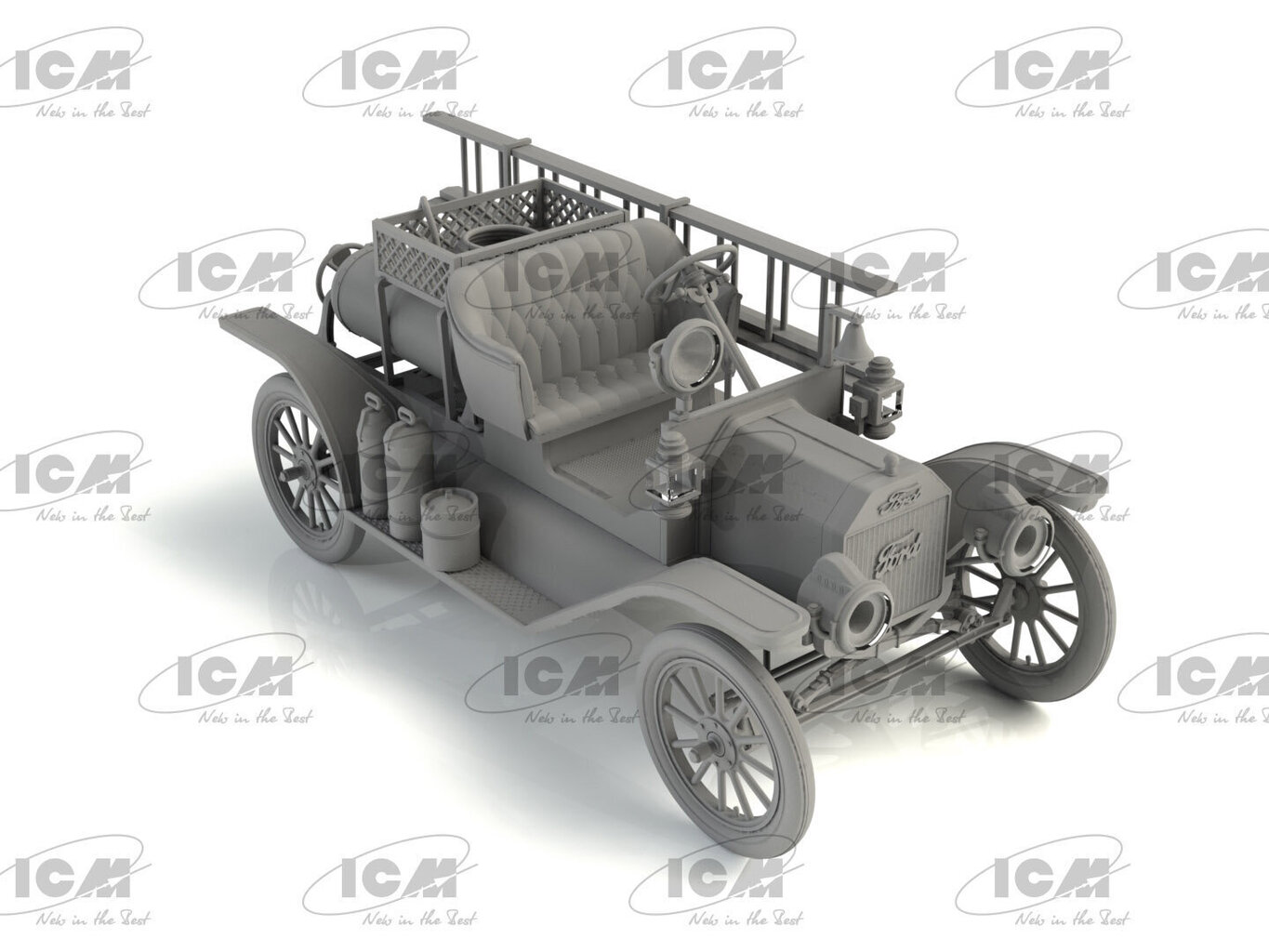 Liimitav mudel ICM 35605 Model T 1914 Fire Truck 1/35 hind ja info | Liimitavad mudelid | kaup24.ee