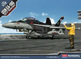 Клейкая модель Academy 12560 USN EA-18G VAQ-141 Shadow Hawks 1/72 цена и информация | Склеиваемые модели | kaup24.ee