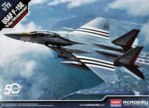 Liimitav mudel Academy 12568 USAF F-15E D-Day 75th Anniversary 1/72 цена и информация | Liimitavad mudelid | kaup24.ee