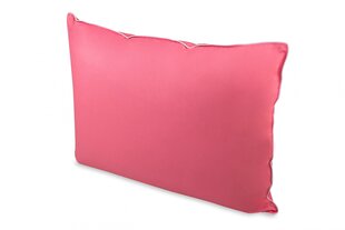 Rava Lux naturaalne sulgedest padi 50x70cm, RL01, 1,1 kg hanesulgede ja sulgedega täidisega, roosa цена и информация | Подушки | kaup24.ee