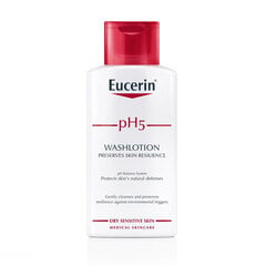 Очищающий лосьон Eucerin для чувствительной кожи, 200 мл цена и информация | Масла, гели для душа | kaup24.ee