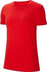 Naiste T-särk Nike WMNS Park 20, punane hind ja info | Naiste T-särgid, topid | kaup24.ee