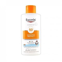 Детский лосьон для загара SPF50 + Eucerin Sun Kids, 150 мл цена и информация | Кремы от загара | kaup24.ee