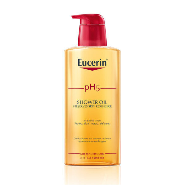 Dušiõli tundlikule nahale Eucerin pH5, 400 ml hind ja info | Dušigeelid, õlid | kaup24.ee