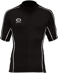 Рубашка мужская для велоспорта Optimum, черная цена и информация | Одежда для велосипедистов | kaup24.ee