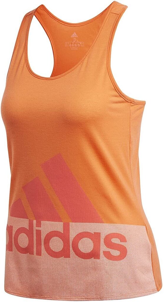 Naiste spordisärk Adidas Logo tank, oranž hind ja info | Naiste spordiriided | kaup24.ee