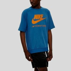 Meeste triiksärk Nike International Crew, sinine цена и информация | Мужские футболки | kaup24.ee