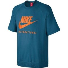 Meeste triiksärk Nike International Crew, sinine цена и информация | Мужские футболки | kaup24.ee