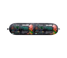 Profine Turkey & Vegetables Salami vorst koertele 800g цена и информация | Консервы для собак | kaup24.ee