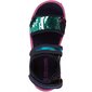 Tüdrukute sandaalid Kappa Seaqueen K Footwear Jr 260767K 6722, must hind ja info | Laste sandaalid | kaup24.ee