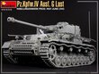 Liimitav mudel MiniArt 35333 Pz.Kpfw.IV Ausf. G Last/Ausf. H Early. NIBELUNGENWERK PROD. MAY-JUNE 1943. 2 IN 1 INTERIOR KIT 1/35 hind ja info | Liimitavad mudelid | kaup24.ee