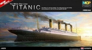 Liimitav mudel Academy 14215 The White Star liner TITANIC 1/400 hind ja info | Liimitavad mudelid | kaup24.ee