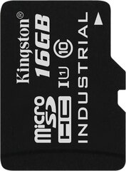 Карта памяти KINGSTON MICRO SDHC UHS-I/W/ADAPTER SDCIT/16ГБ  цена и информация | Карты памяти | kaup24.ee