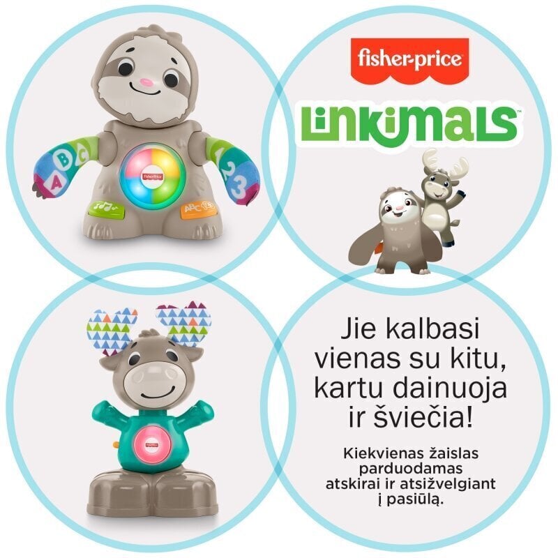 Linkimals interaktiivne muusikaline mänguasi Fisher-Price hind ja info | Imikute mänguasjad | kaup24.ee