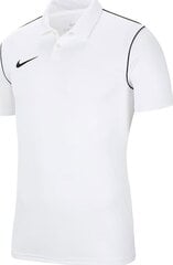 Мужская футболка Nike Сухой парк 20 поло 100, белая цена и информация | Мужская спортивная одежда | kaup24.ee