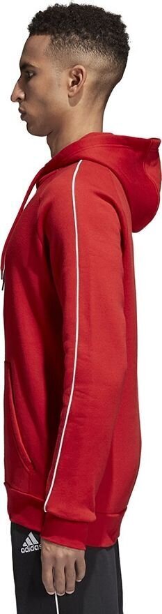 Meeste dressipluus Adidas Core 18 Hoody M CV3337 (45231), punane цена и информация | Meeste spordiriided | kaup24.ee