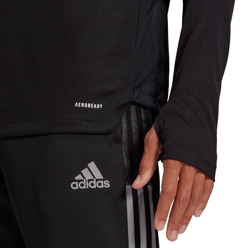 Meeste dressipluus Adidas Tiro 21 M GH7304, must цена и информация | Meeste pusad | kaup24.ee