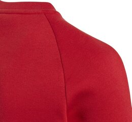 Laste dressipluus Adidas Core 18 SW Top JR CV3970 (45649), punane hind ja info | Poiste kampsunid, vestid ja jakid | kaup24.ee