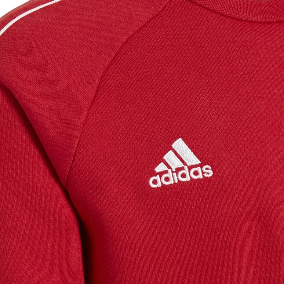 Laste dressipluus Adidas Core 18 SW Top JR CV3970 (45649), punane цена и информация | Poiste kampsunid, vestid ja jakid | kaup24.ee