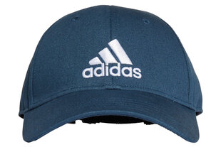 Кепка Adidas Bball Cap Cot, синяя цена и информация | Мужские шарфы, шапки, перчатки | kaup24.ee