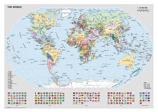 Пазл Ravensburger политическая карта мира, 1000 деталей цена и информация | Пазлы | kaup24.ee