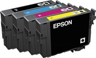 Epson C13T18064010, must, kollane, sinine, roosa hind ja info | Tindiprinteri kassetid | kaup24.ee