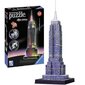 Ravensburger 3D pimedas helendav pusle Empire State Building 216 tk kaina ir informacija | Pusled | kaup24.ee