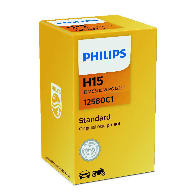 PHILIPS auto pirn H15 12V 55/15W PGJ23t-1 hind ja info | Autopirnid | kaup24.ee