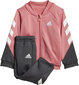 Adidas Spordikostüümid I Mm Xfg Ts Black Pink GM8949/98 hind ja info | Komplektid tüdrukutele | kaup24.ee