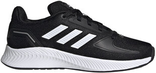 Adidas Jalatsid Runfalcon 2.0 K Black FY9495/5.5 hind ja info | Laste spordijalatsid | kaup24.ee