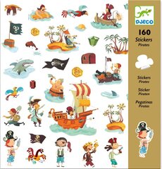 Kleepsud DJECO Piraadid, 160 tk цена и информация | Развивающие игрушки | kaup24.ee
