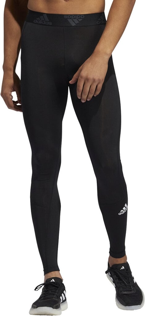 Adidas Retuusid Tf Long Tight Black GM5036/M цена и информация | Meeste spordiriided | kaup24.ee