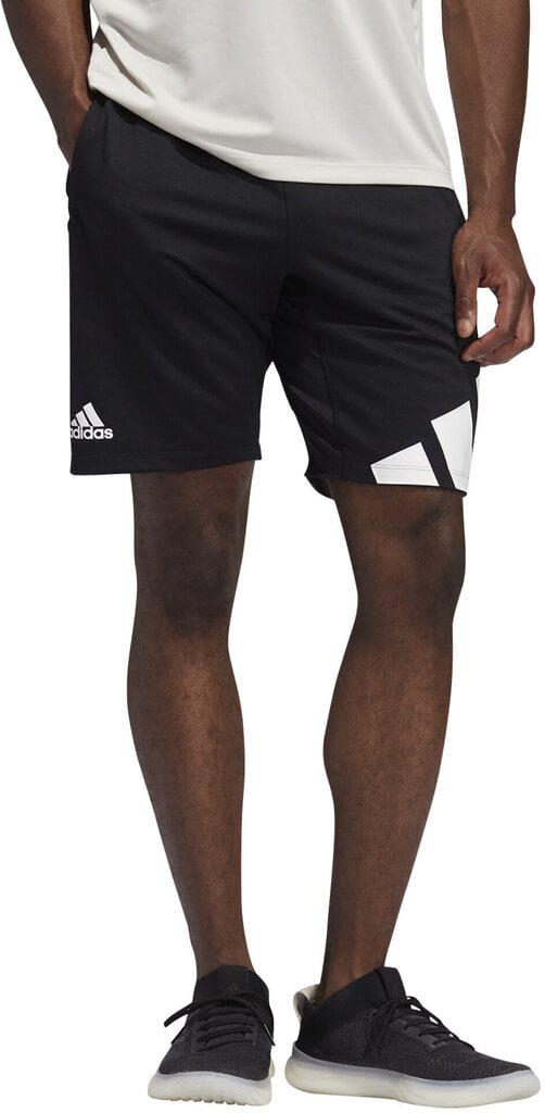 Adidas Lühikesed Püksid 4K 3 Bar Shorts Black GL8943/XL цена и информация | Meeste spordiriided | kaup24.ee